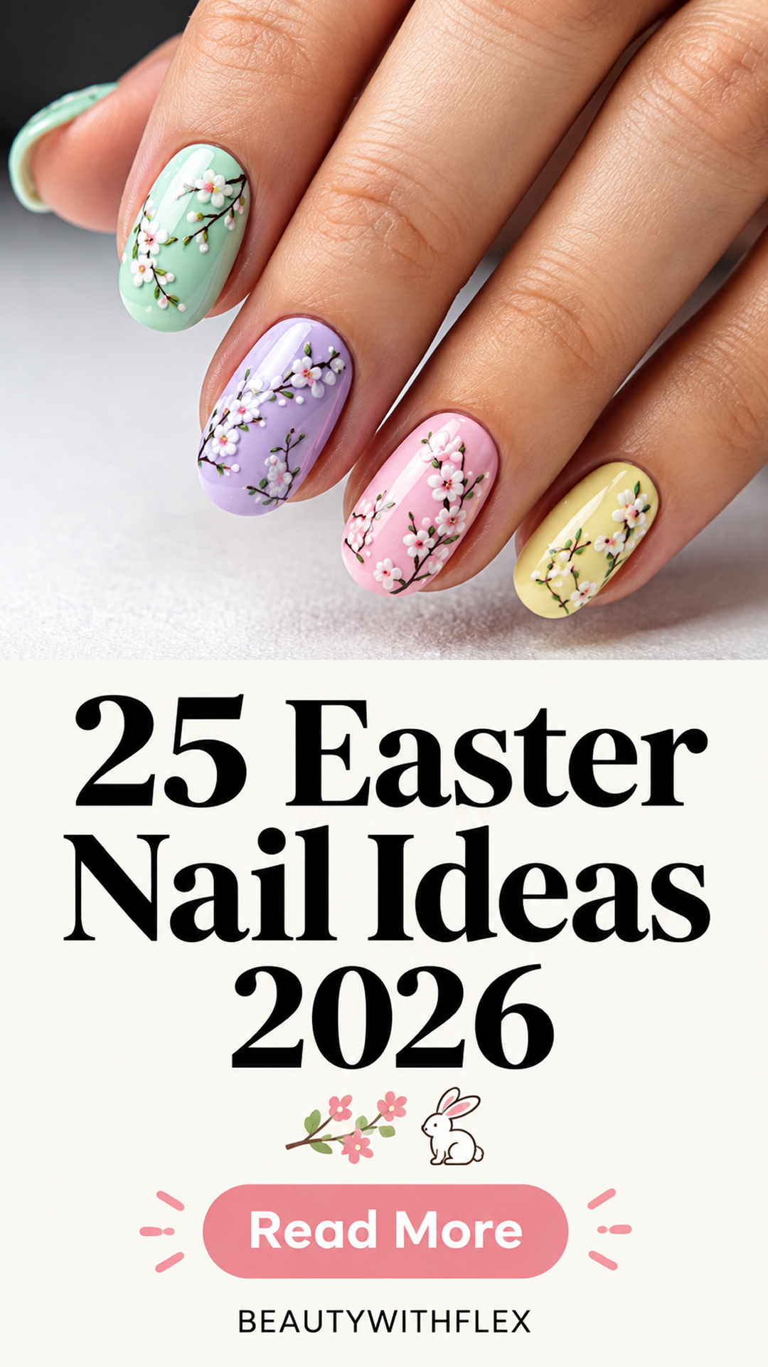 25 Easter Nail Ideas 2026: Cute Spring & Easter Nail Designs