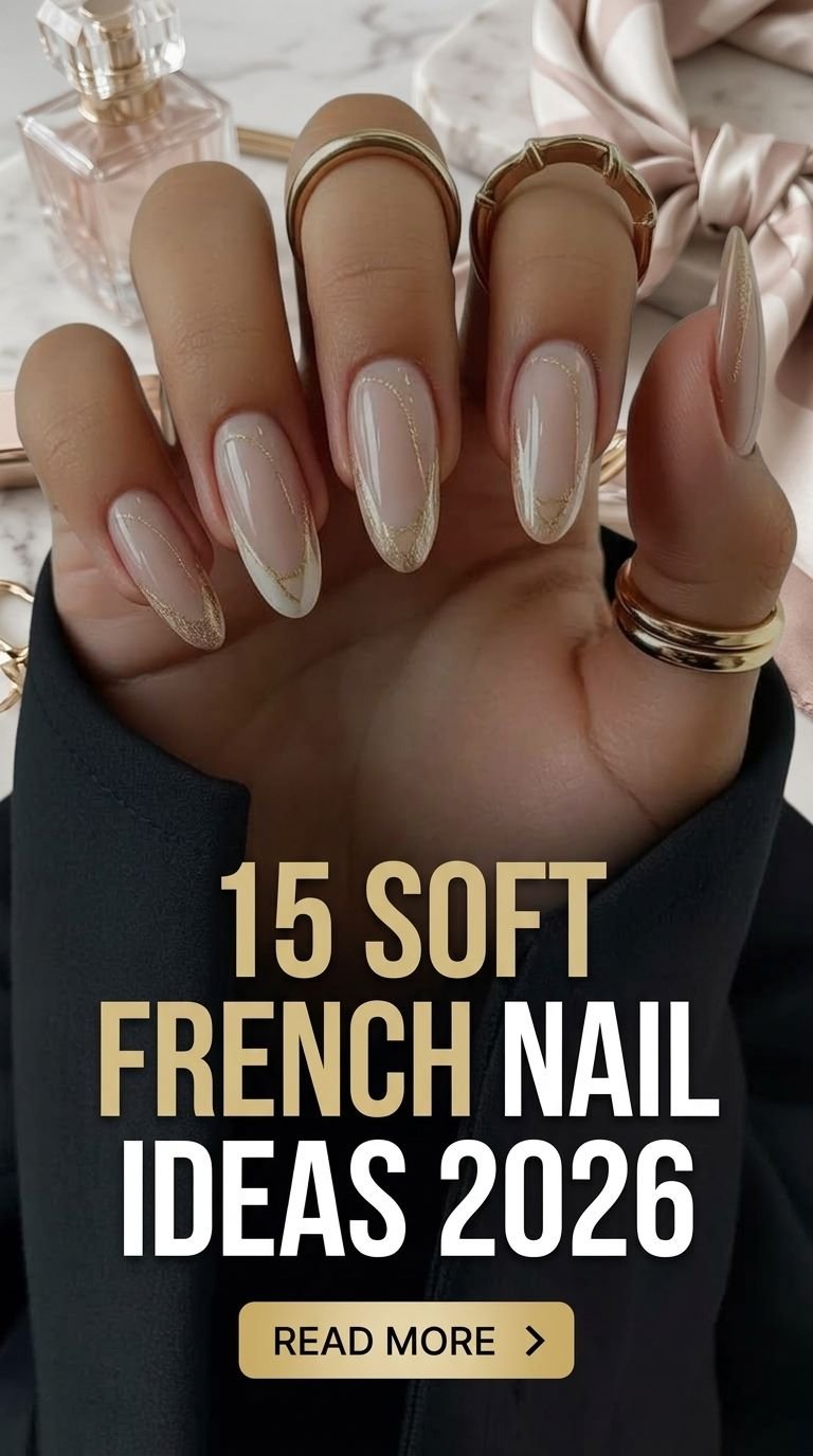 "15 Soft French Nail Ideas 2026: Cloudy & Chic Designs."