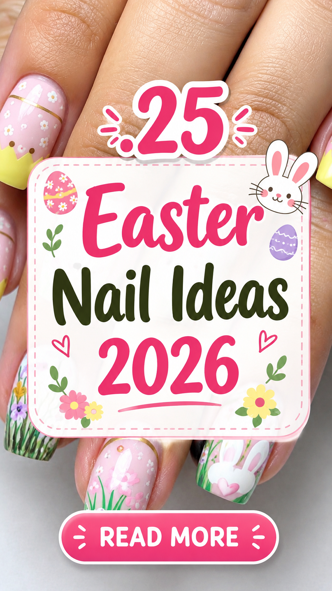 25 Easter Nail Ideas 2026: Cute Spring & Easter Nail Designs