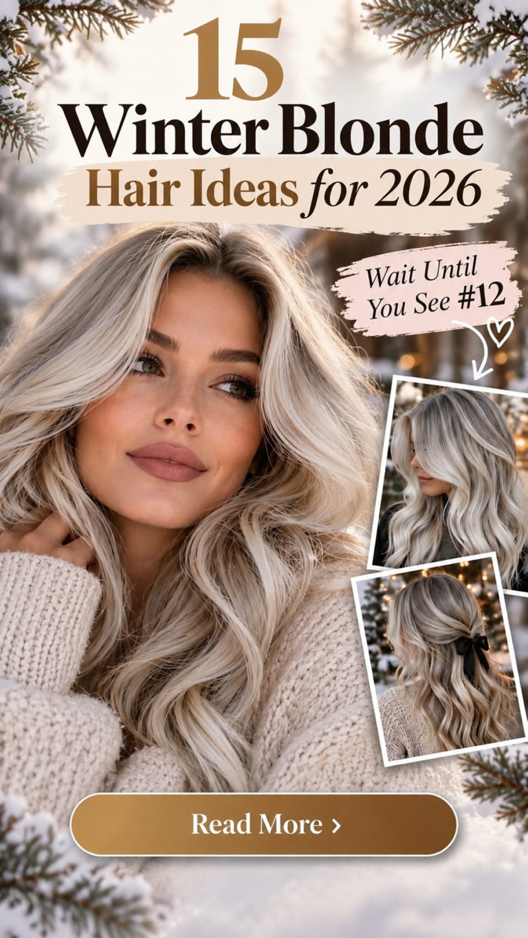 15 Winter Blonde Hair Ideas 2026: Icy, Creamy & Beautiful Shades