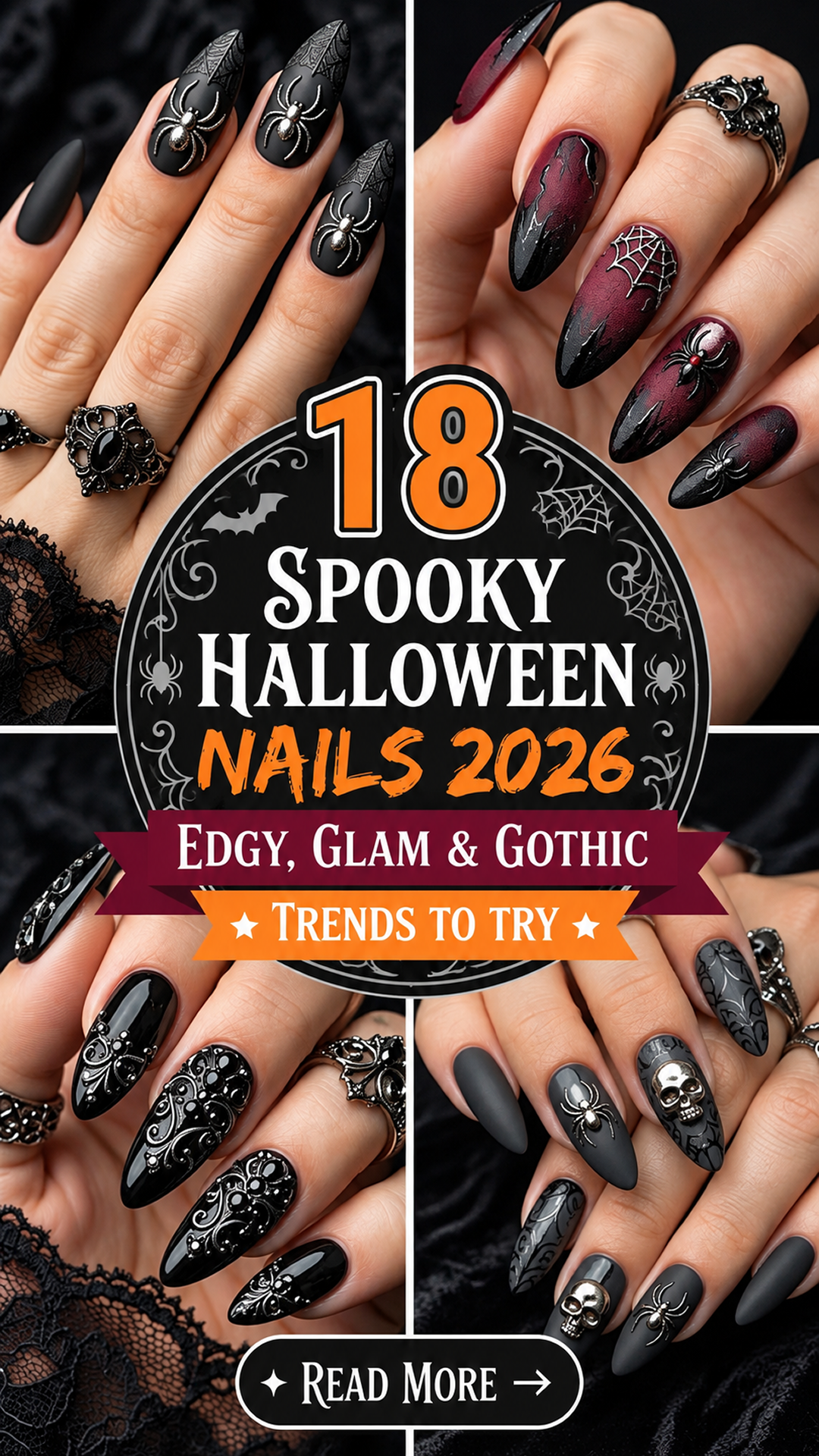18 Spooky Halloween Nails 2026: Easy & Adorable Nail Art Ideas