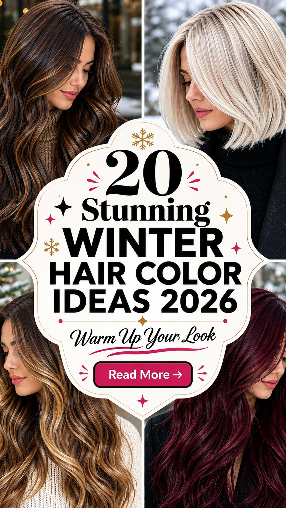 20 Winter Hair Color Ideas 2026: Brunette, Copper & Cherry Cola