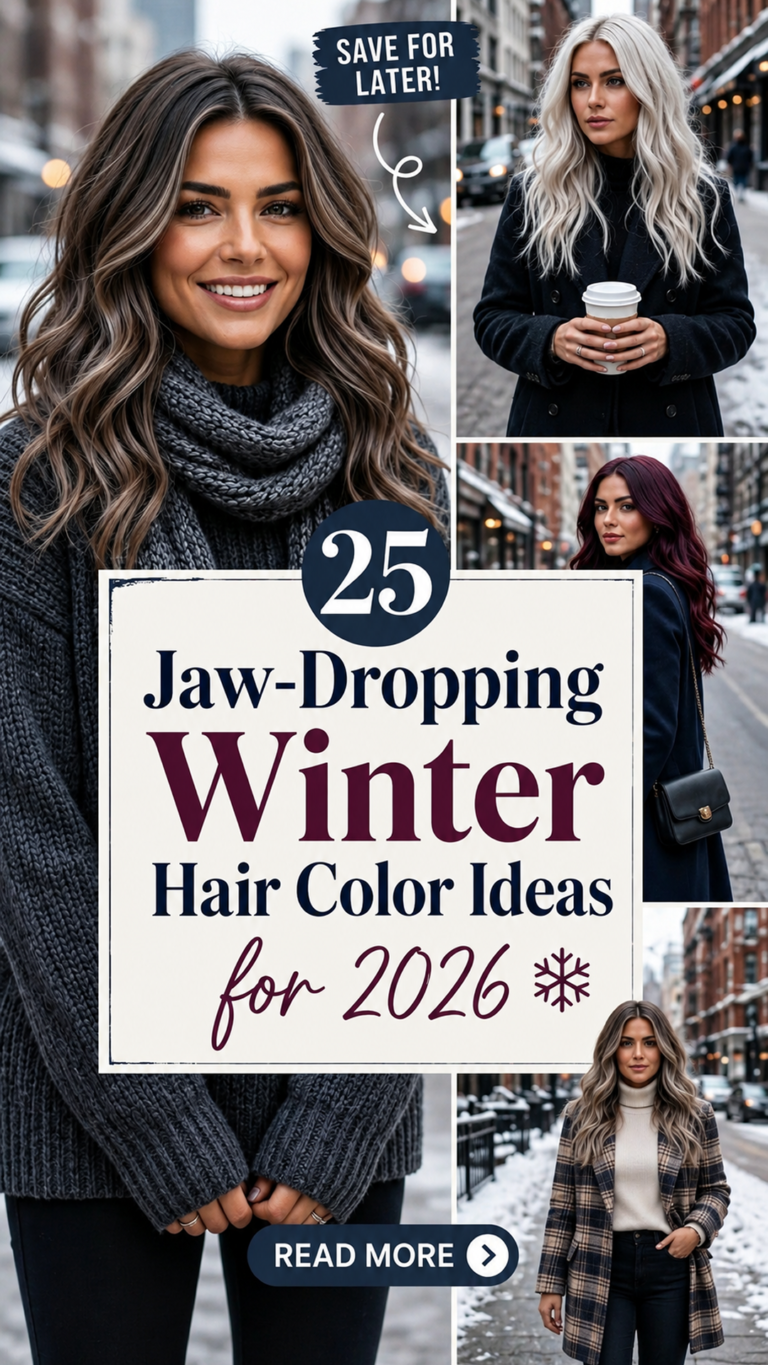 25 Winter Hair Color Ideas 2026: Brunette, Copper & Cherry Cola