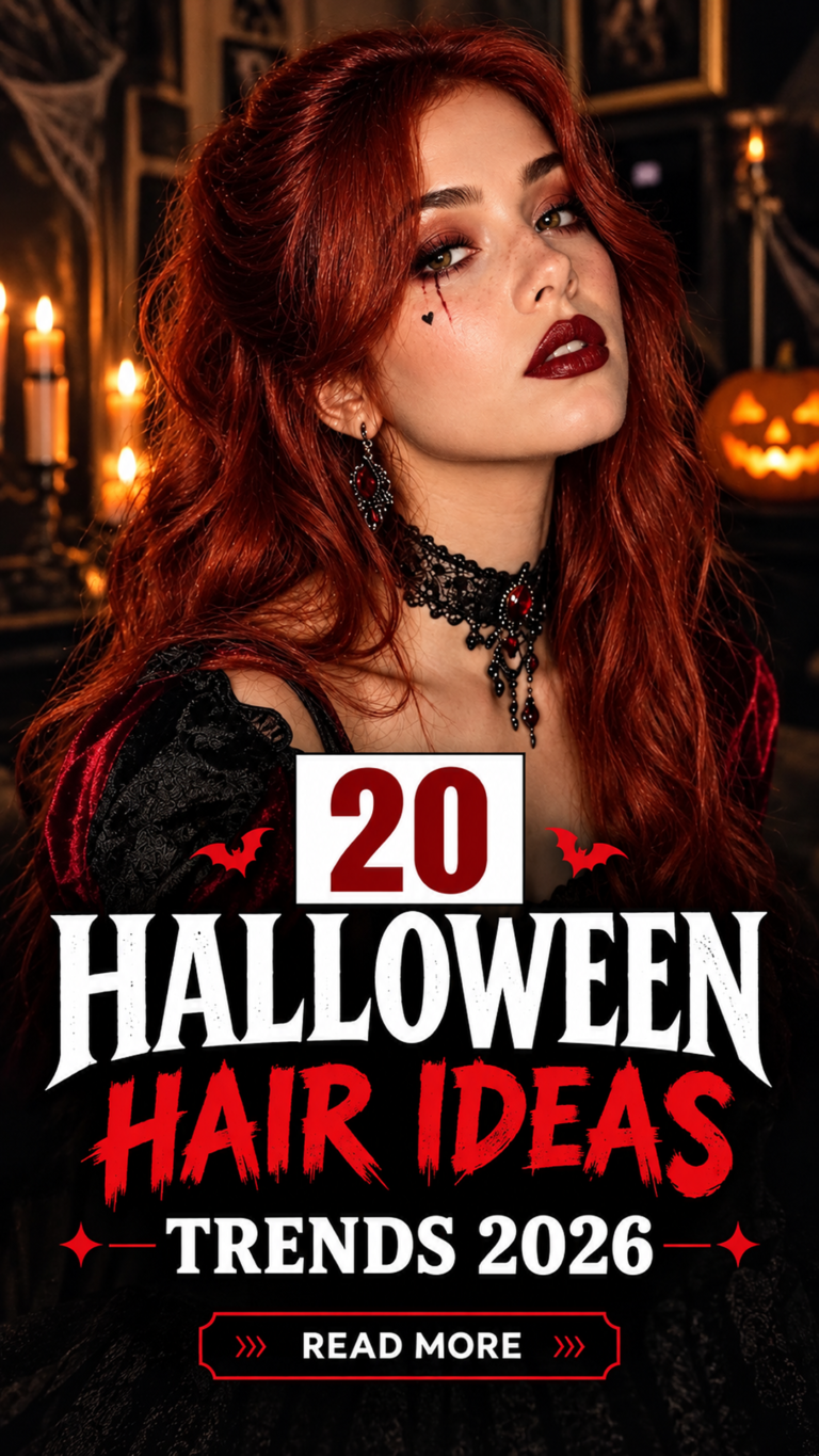 20 Halloween Hair Ideas 2026: Cute, Spooky & Trendy Hairstyles